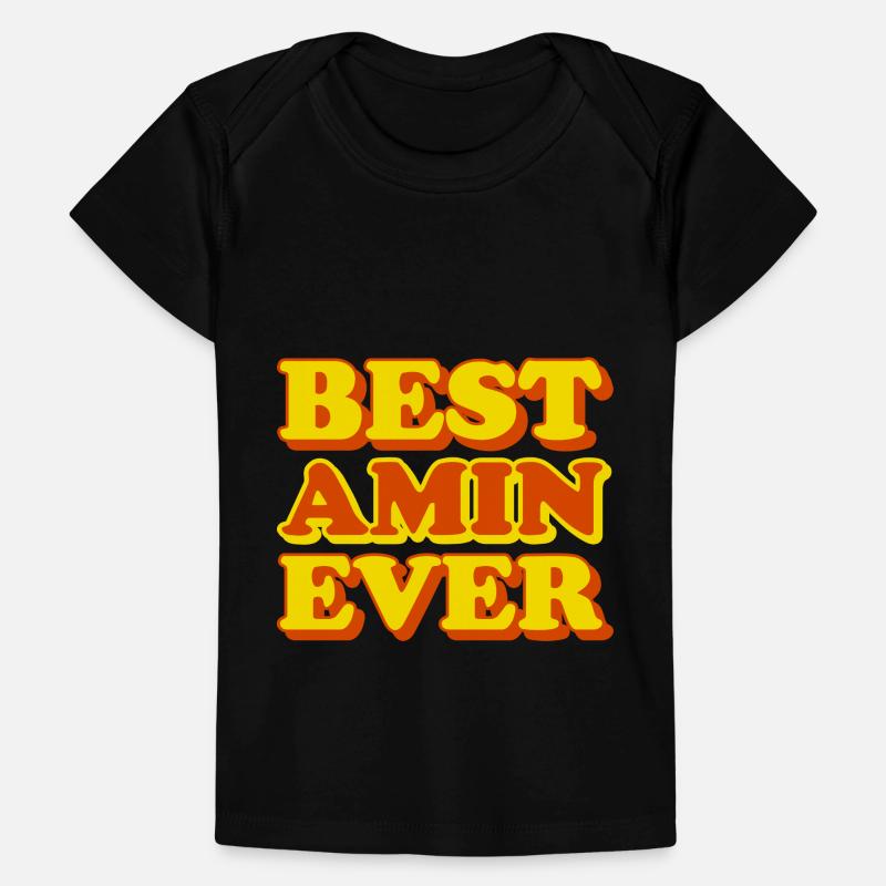 Amin First Name Funny Gift Baby Premium Organic T-shirt