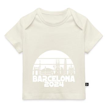 Barcelona 2024 City Design - Baby Premium Organic T-shirt - dark navy - Front