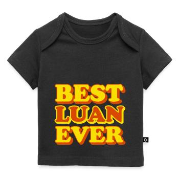 Luan First Name Funny Gift - Baby Premium Organic T-shirt - black - Front