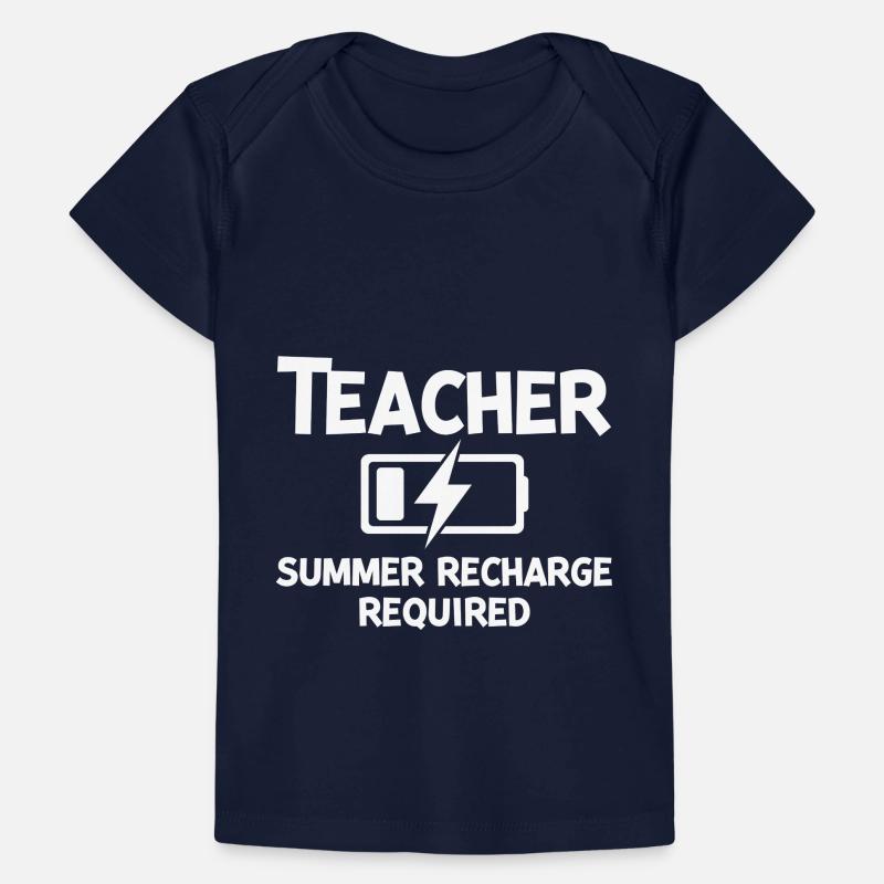 Recharge d’été pour les enseignants T-shirt Premium bébé bio