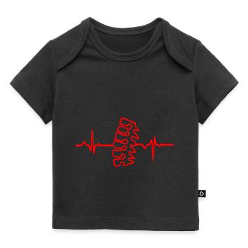 Physiothérapeute chiropracteur physiothérapie - T-shirt Premium bébé bio - noir - Devant