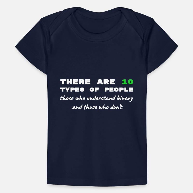 Binär Code lustige Sprüche Computer Computerarbeit Baby Premium Organic T-Shirt
