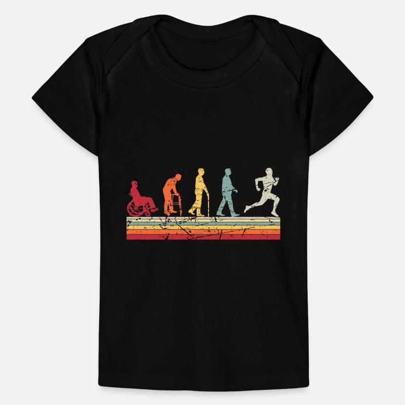 Therapeut Human Evolution Vintage Physiotherapeut Baby Premium Organic T-Shirt