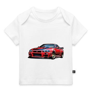 Jdm / Tuning / Turbocompresseur / Jantes / Chiptuning - T-shirt Premium bébé bio - marine foncé - Devant