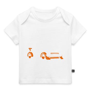 Rally Vehicle - Baby Premium Organic T-shirt - dark navy - Front