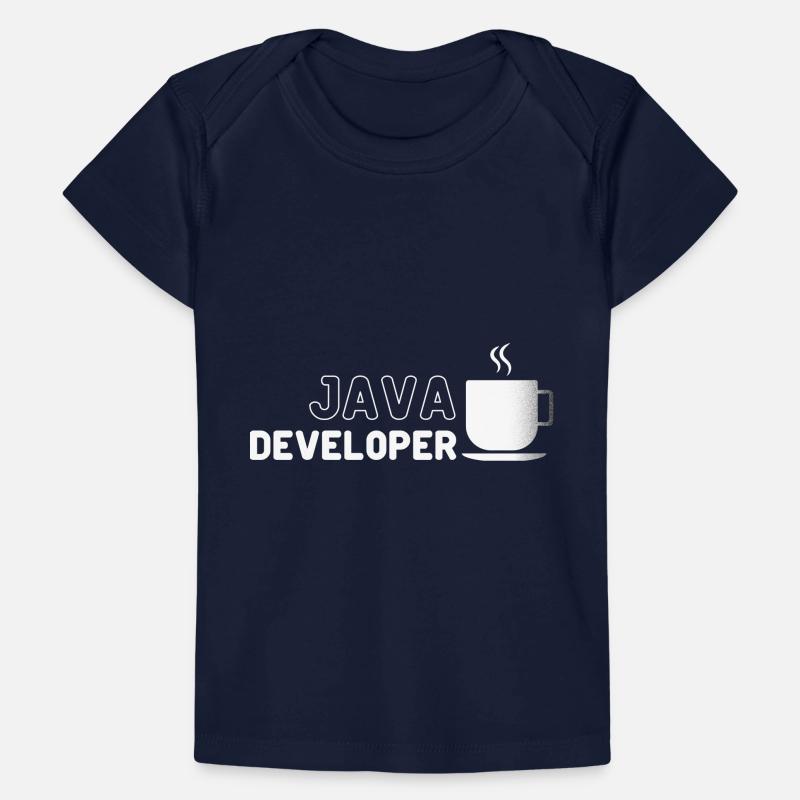 Développeur Java Coffee Kaffee T-shirt Premium bébé bio