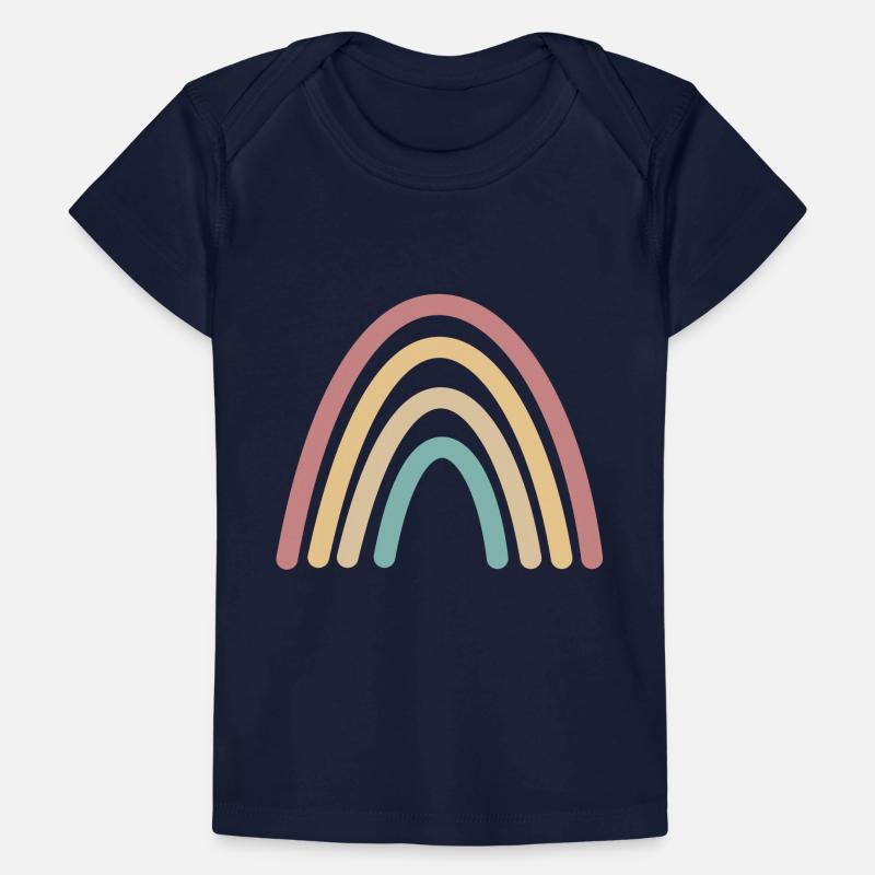 Boho Regenbogen Retro Geschenkidee Baby Premium Organic T-Shirt