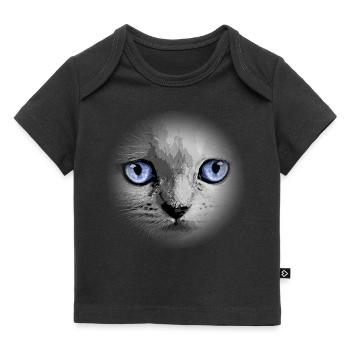 Kitty Kitten Cat - Baby Premium Organic T-shirt - black - Front