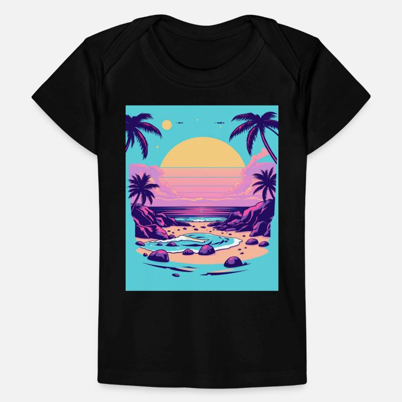 Sunset Serenity Baby Premium Organic T-Shirt