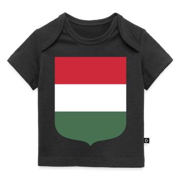 Ungarn - Baby Premium Organic T-Shirt - Schwarz - Vorne