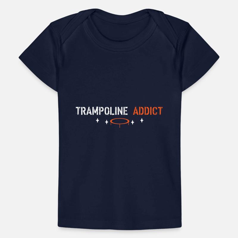 Trampoline addict Baby Premium Organic T-shirt