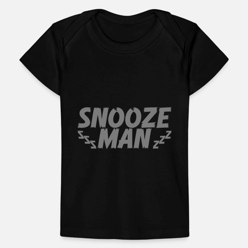 Late Riser Funny Snooze Man Nightshift Baby Premium Organic T-Shirt