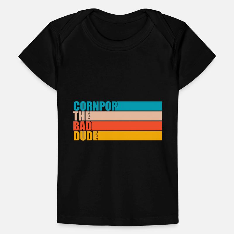 Corn Pop était un mauvais mec Retro Cornpop Meme T-shirt Premium bébé bio