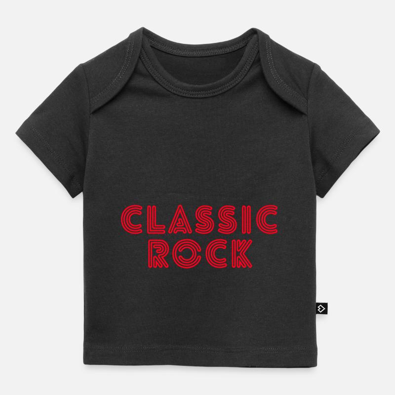 Rock classique - T-shirt Premium bébé bio - noir