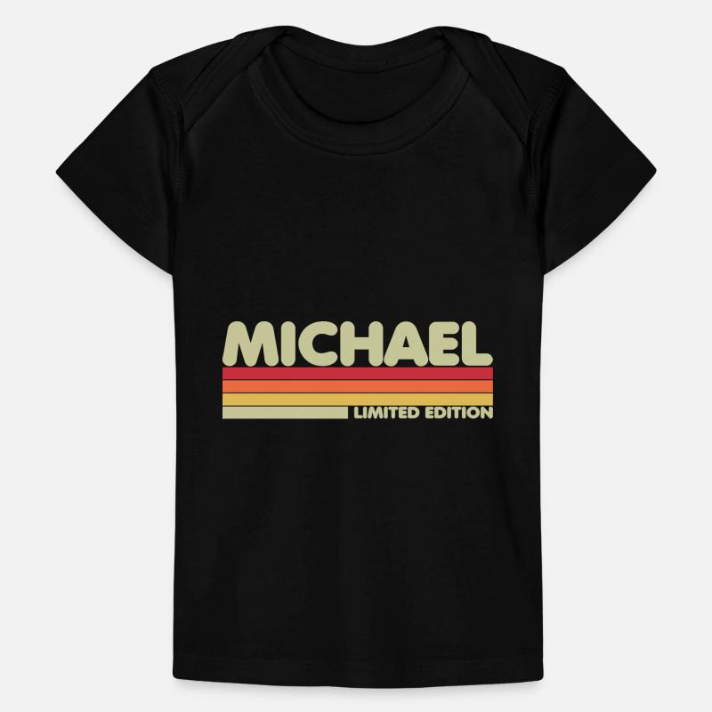 MICHAEL Limited Edition Personalized Name Funny Baby Premium Organic T-Shirt