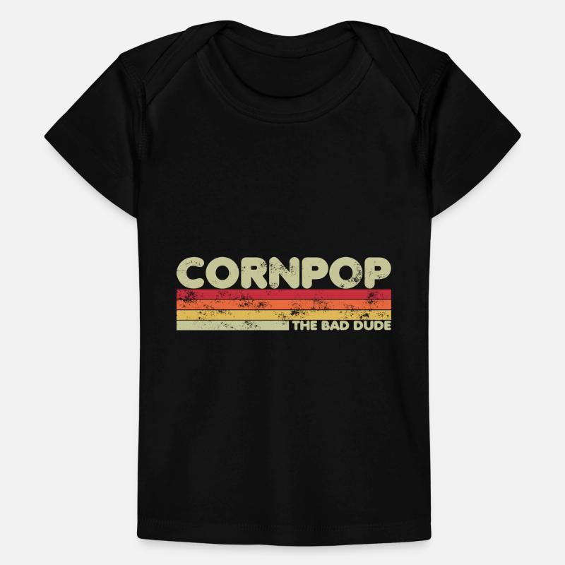 Corn Pop était un mauvais mec Retro Cornpop Meme T-shirt Premium bébé bio