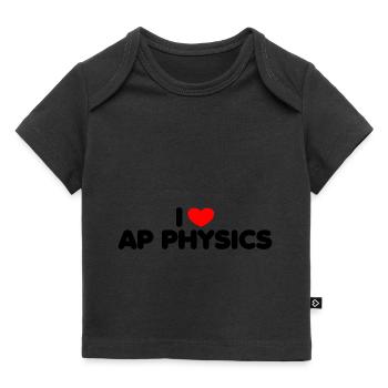 AP Physique Drôle Lycée AP Class Survivor - T-shirt Premium bébé bio - noir - Devant