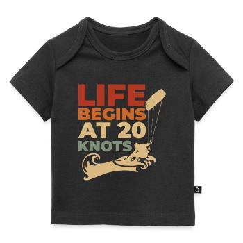 Kitesurfing Love Kite Surfer Gifts Kiter - Baby Premium Organic T-shirt - black - Front