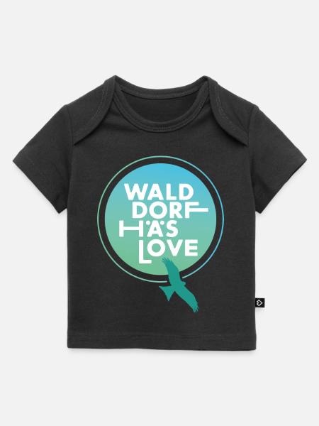 Red Milan Walddorfhäslove - blue green - Baby Premium Organic T-Shirt - Schwarz