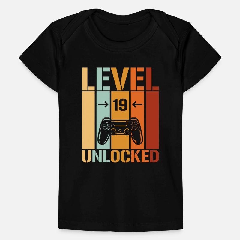 19th Birthday Level 19 unlocked Baby Premium Organic T-shirt