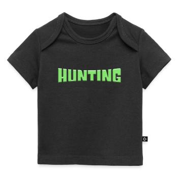 Hunt - Baby Premium Organic T-shirt - black - Front