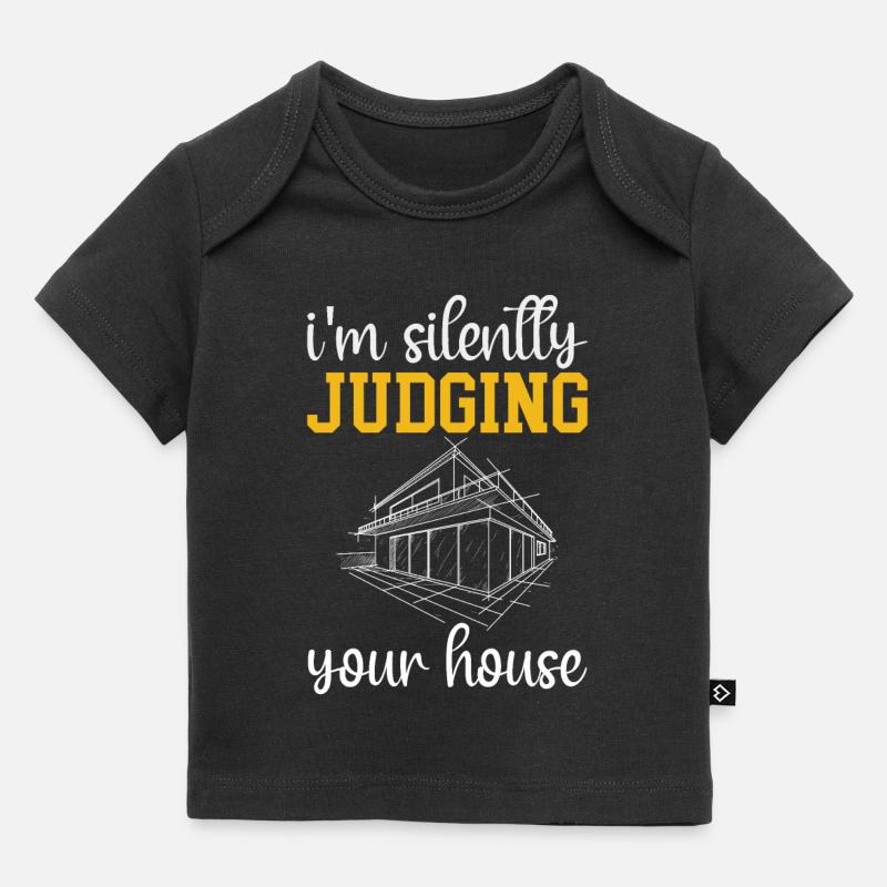 Architecte Cadeau Profession Architecture Emploi Architecte - T-shirt Premium bébé bio - noir