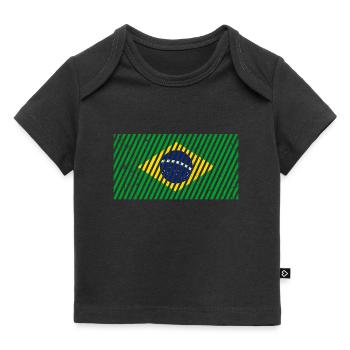 Brazil Flag - Baby Premium Organic T-shirt - black - Front