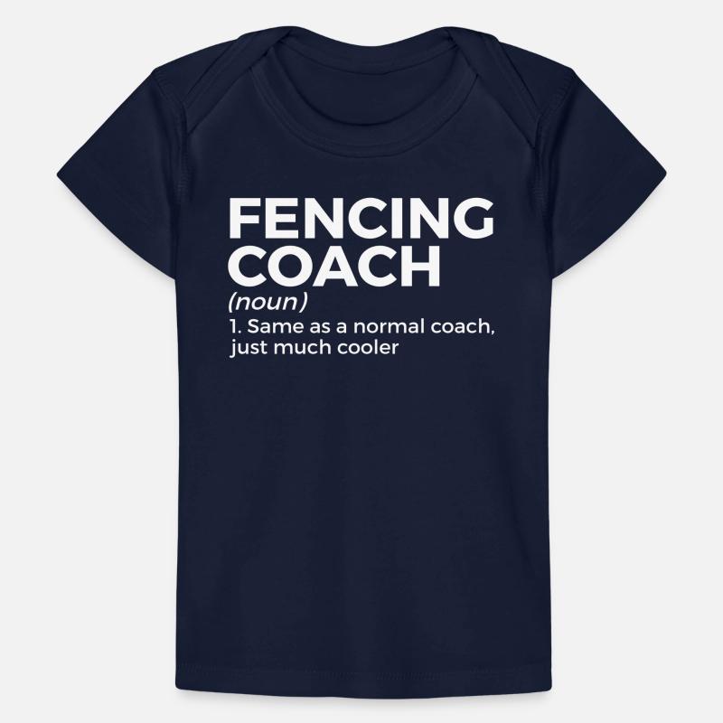Fencing épée fencing duel gift idea Baby Premium Organic T-shirt