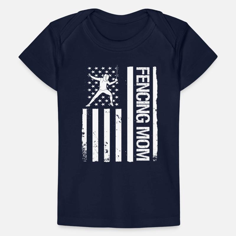 Fencing épée fencing duel gift idea Baby Premium Organic T-shirt