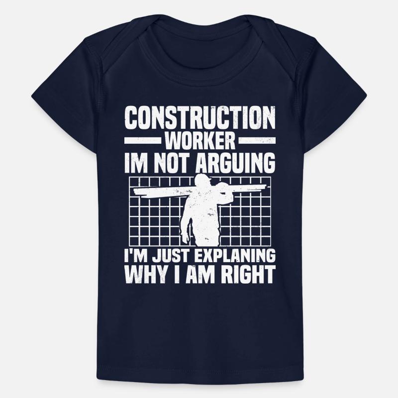 Construction worker Baby Premium Organic T-shirt