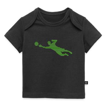 Gardien - T-shirt Premium bébé bio - noir - Devant