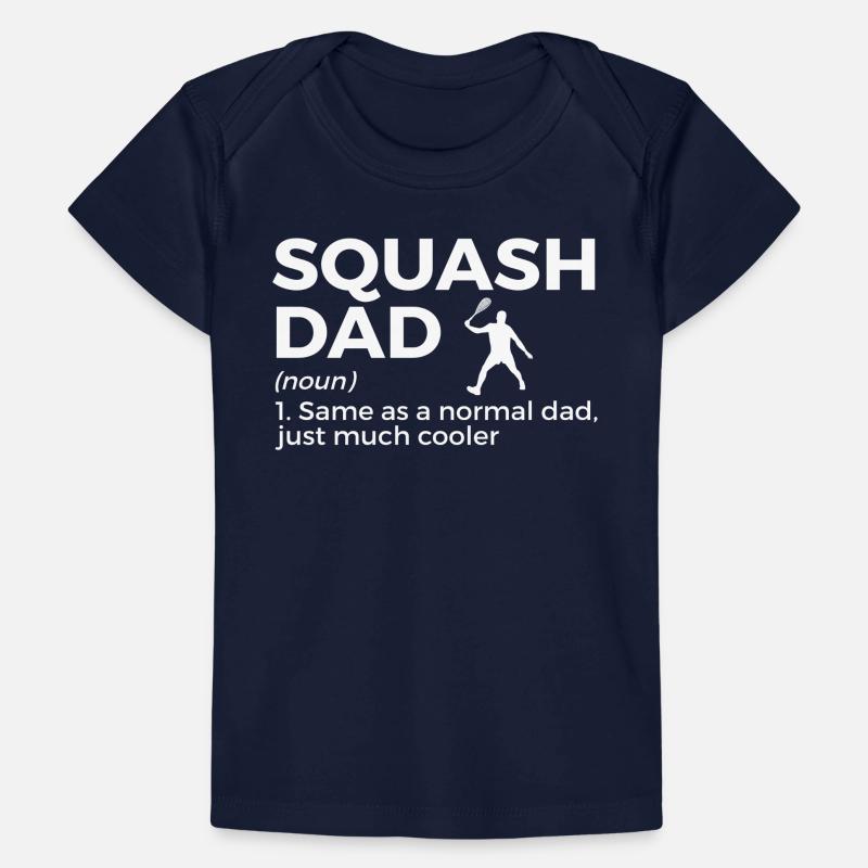 Squash Player Baby Premium Organic T-shirt