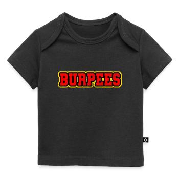 Burpees - T-shirt Premium bébé bio - noir - Devant