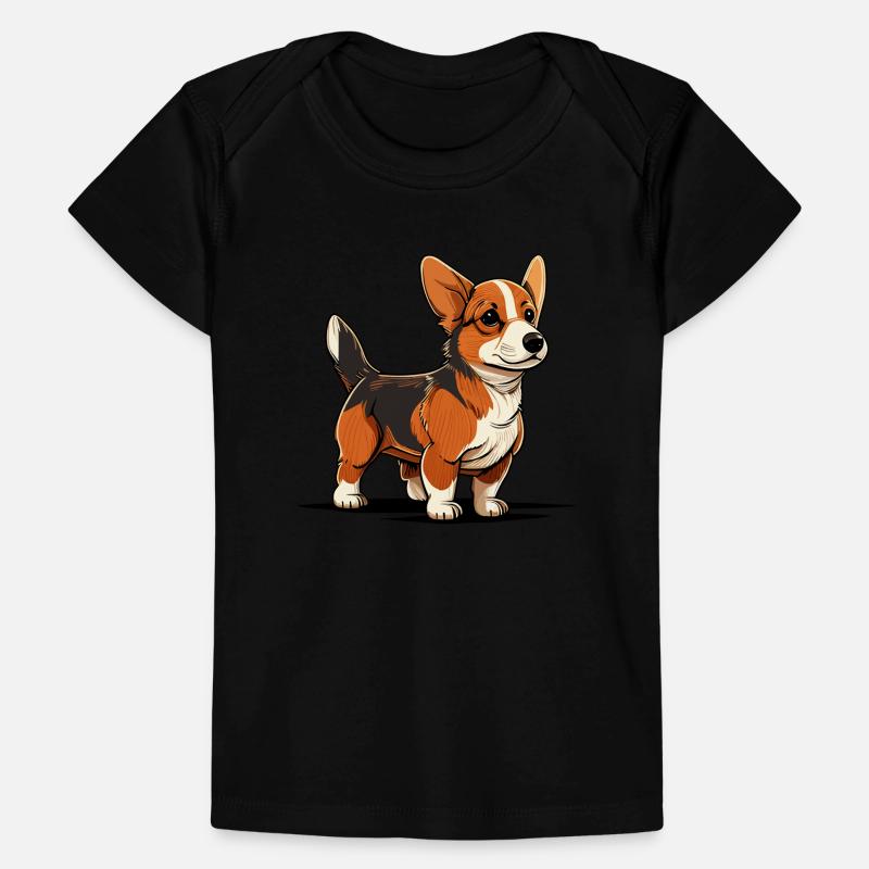Hund im comic style Baby Premium Organic T-Shirt