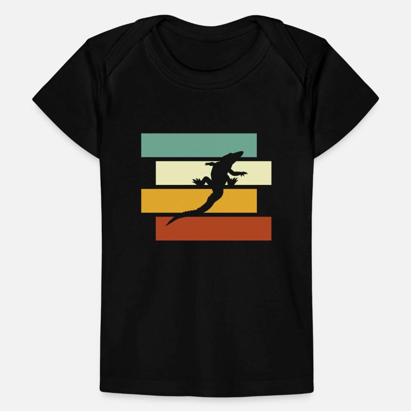 Crocodile Rétro T-shirt Premium bébé bio