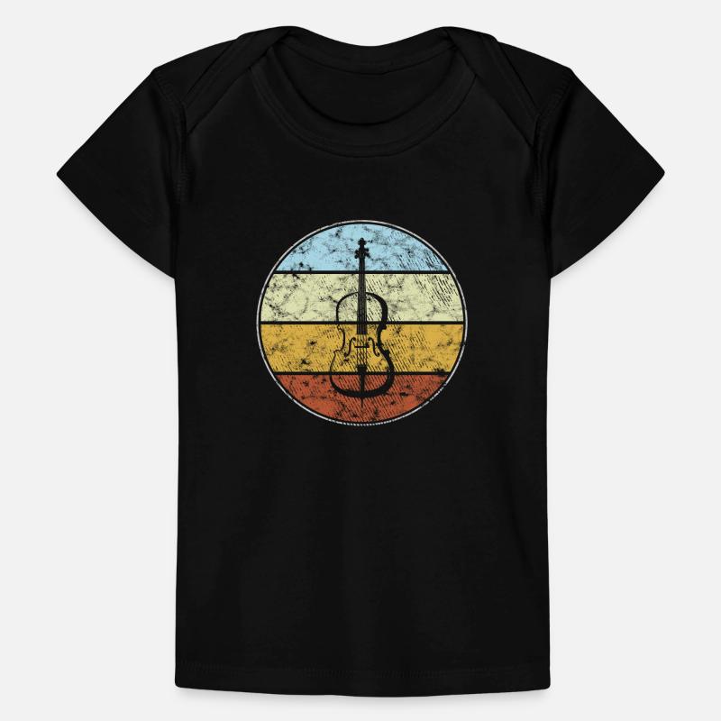 Violon Rétro T-shirt Premium bébé bio