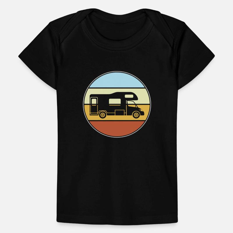 Motorhome Retro Baby Premium Organic T-shirt