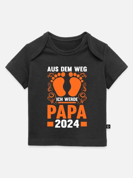Werdender Papa 2043 - Baby Premium Organic T-Shirt - Schwarz