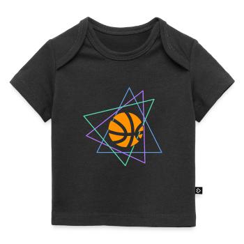 Basketball - Baby Premium Organic T-Shirt - Schwarz - Vorne
