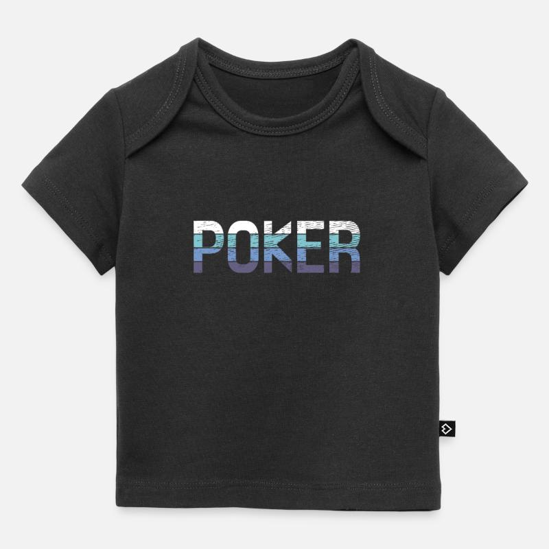 Poker - T-shirt Premium bébé bio - noir