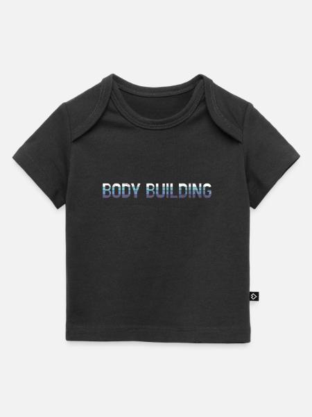 Body building - Baby Premium Organic T-Shirt - Schwarz
