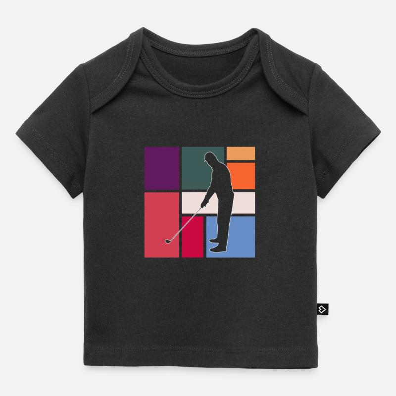 Golfe - T-shirt Premium bébé bio - noir