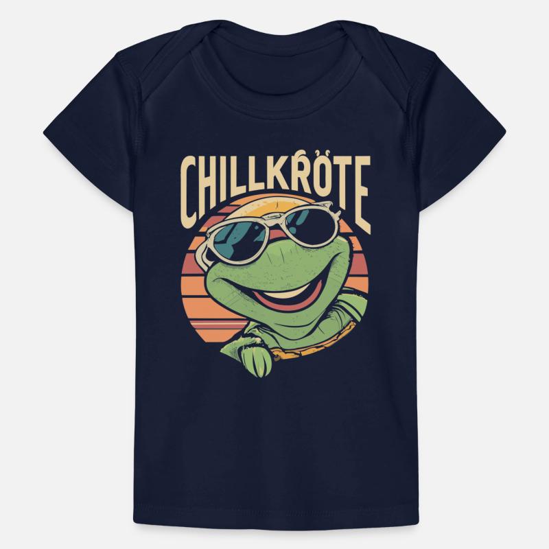 Relaxed turtles Chill toad Baby Premium Organic T-shirt