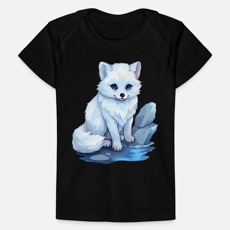 Polarfuchs Nur ein Kind, das Polarfüchse liebt Baby Premium Organic T-Shirt