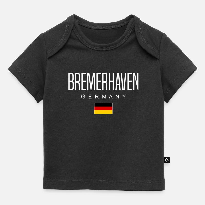 Bremerhaven - T-shirt Premium bébé bio - noir