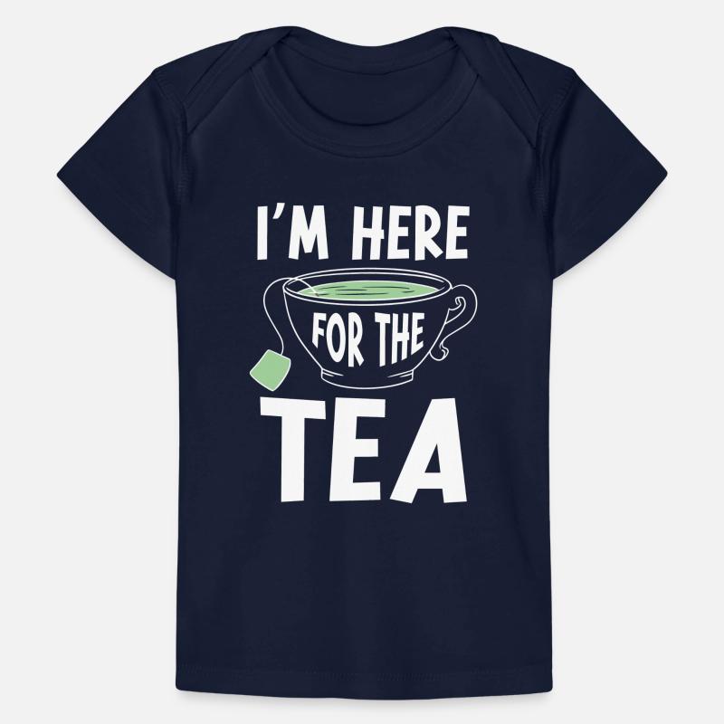 Tea Drinker Tea Baby Premium Organic T-shirt