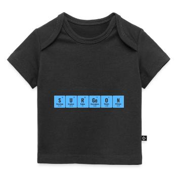 Periodical Table Surgeon Surgery Doctor Surgeons - Baby Premium Organic T-shirt - black - Front