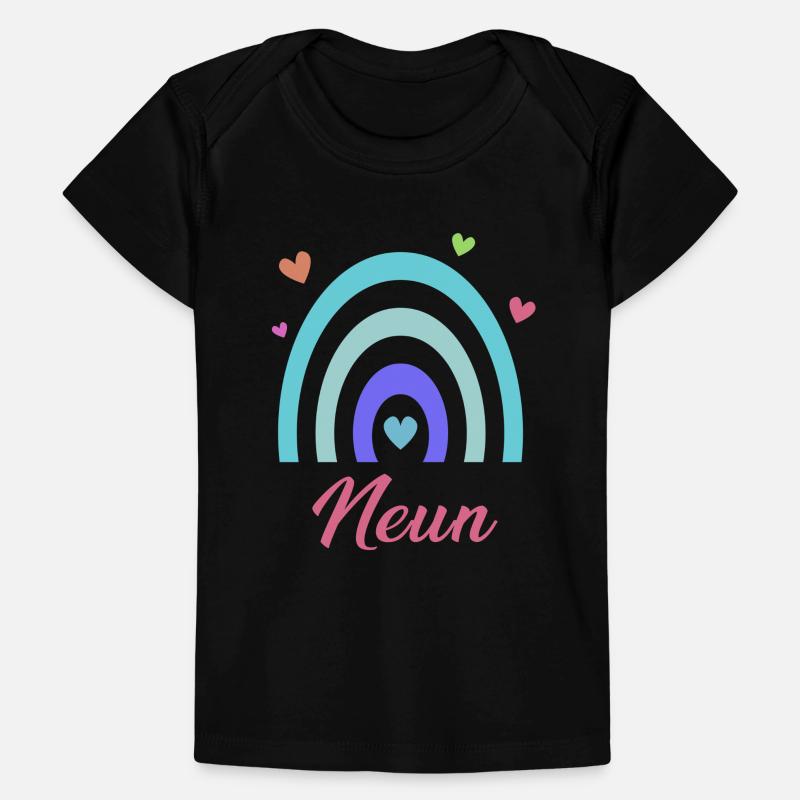 9. Geburtstag Regenbogen Baby Premium Organic T-Shirt