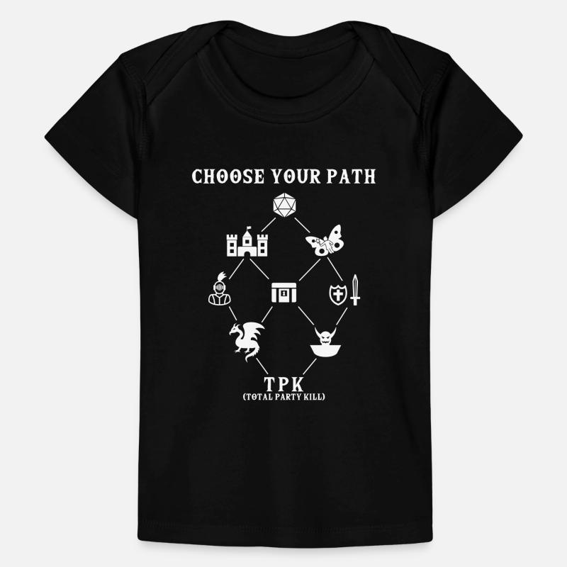 Choose Your Path TPK Rollenspiel Tabletop Pen and Baby Premium Organic T-Shirt