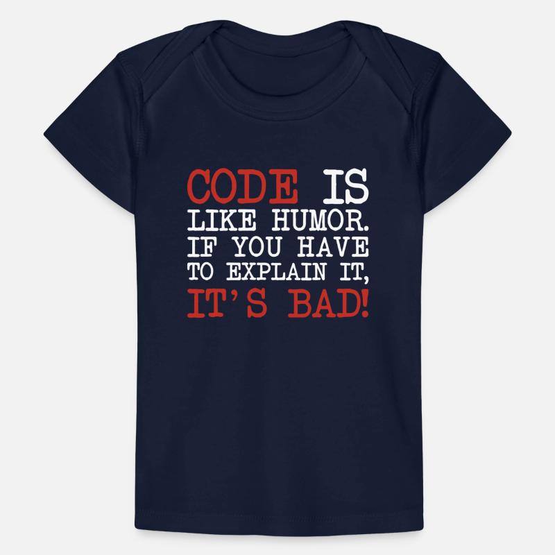 Code Explanation Coder Engineer Software Developer Baby Premium Organic T-shirt